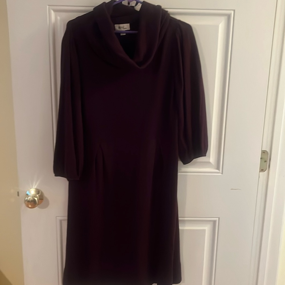 ALYX - Size XL - Cow Neck Sweater Dress with Belt